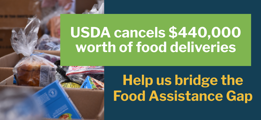 Help us bridge the Food Assistance Gap