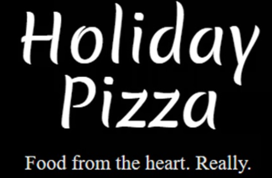 Holiday Pizza